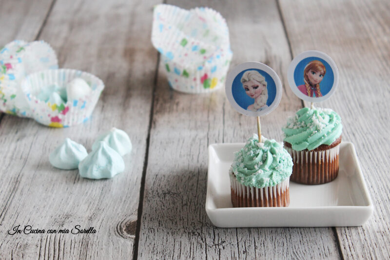 Cupcake con frosting al mascarpone