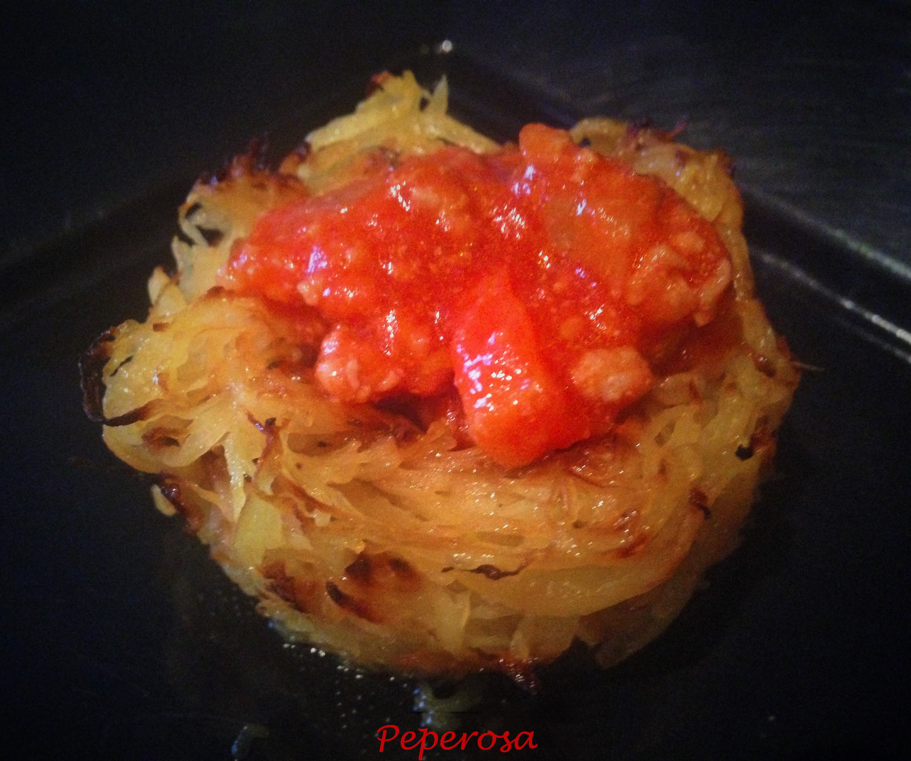 Cupcake di zucca spaghetti al rag
