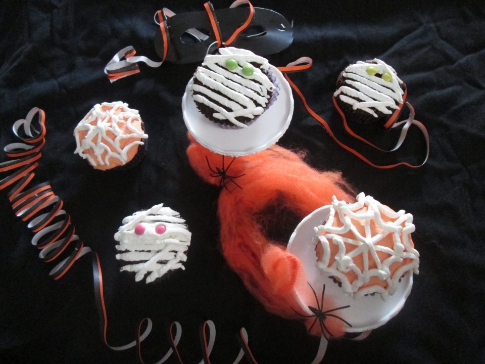 Cupcake paurosi di halloween