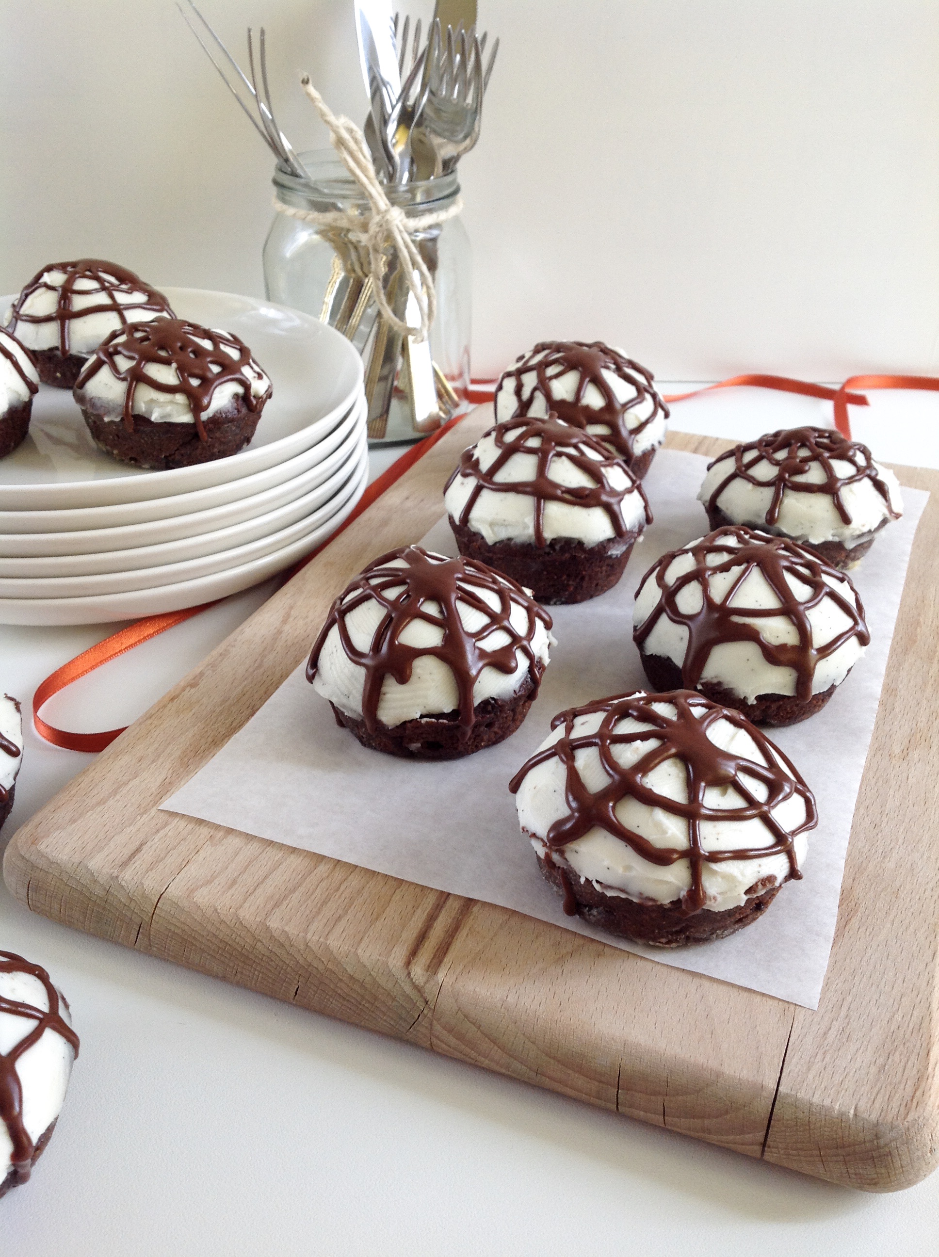 Cupcake ragnetto di halloween