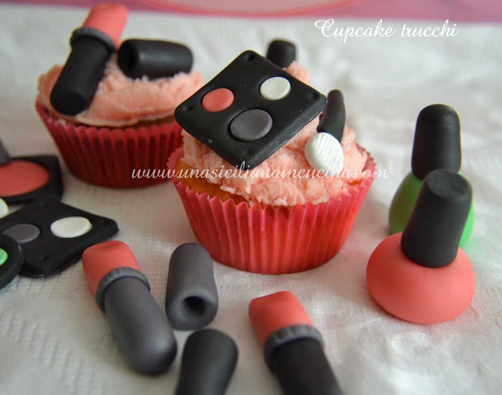 Cupcakes al cacao trucchi