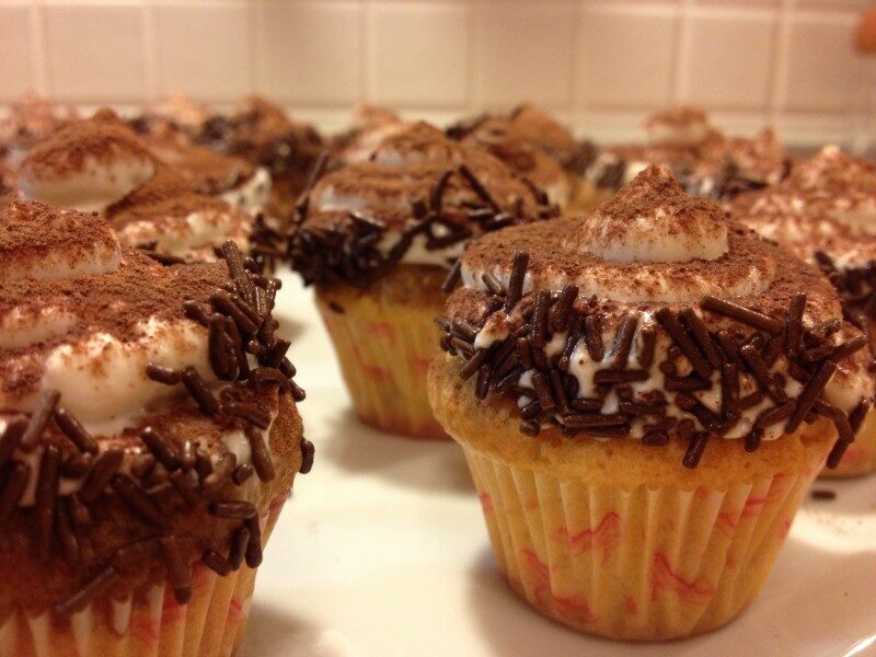 Cupcakes al tiramisù