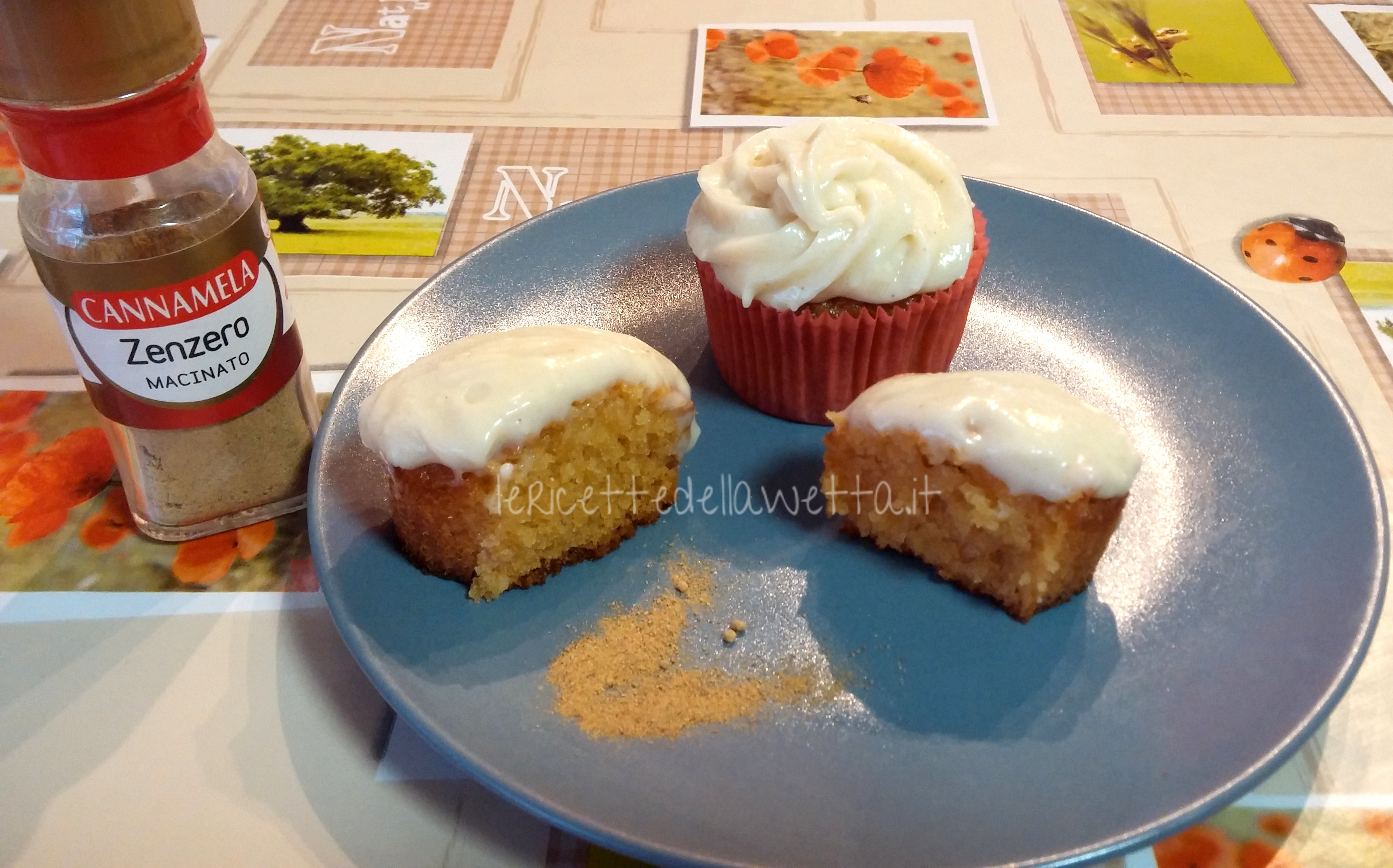 Cupcakes allo zenzero