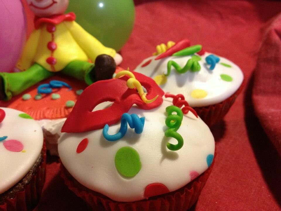 Cupcakes di carnevale