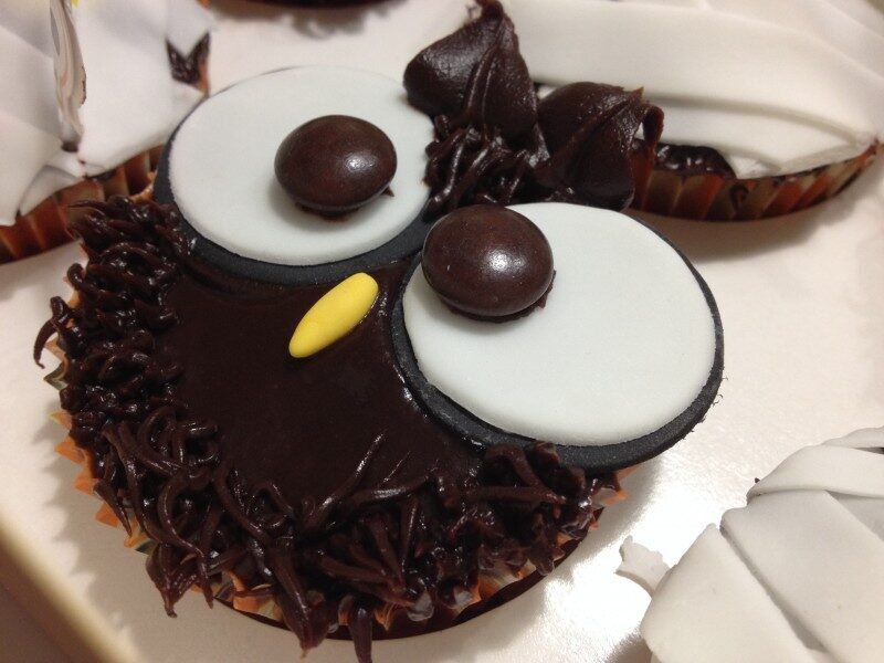 Cupcakes halloween al caffè e cioccolato