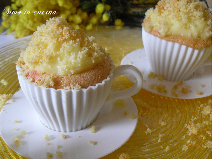 Cupcakes mimosa bimby