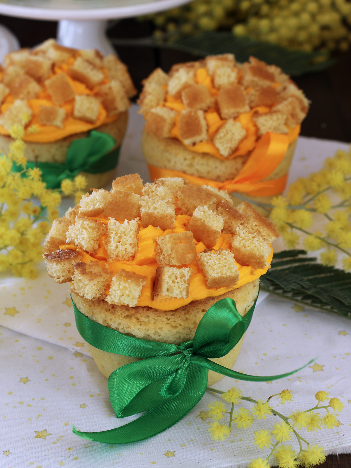 Cupcakes Mimosa