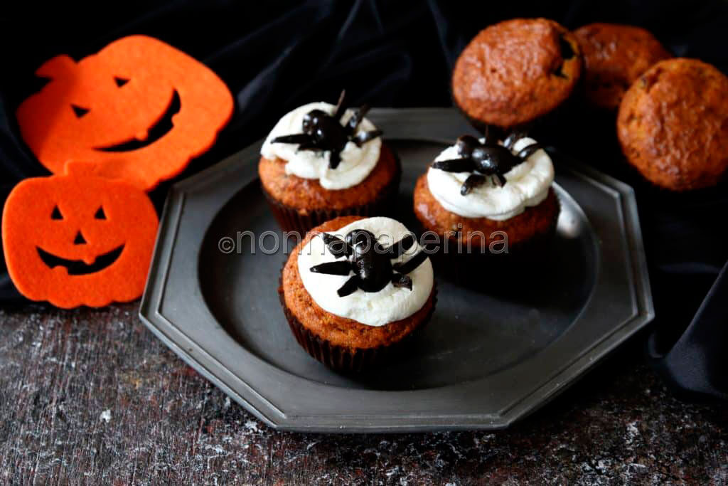 Cupcakes ragni salati: una delizia per halloween!