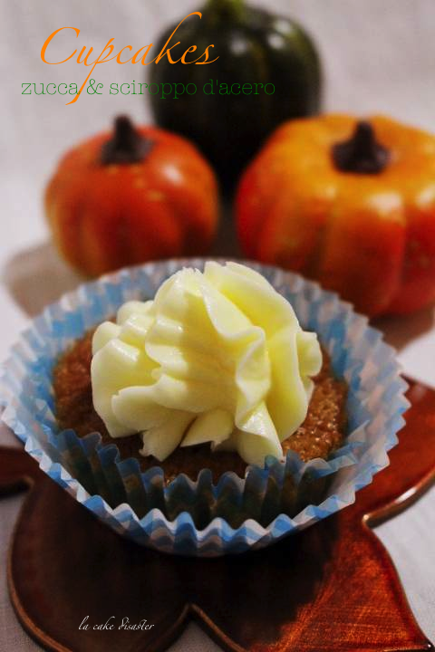 Cupcakes zucca e sciroppo d’acero