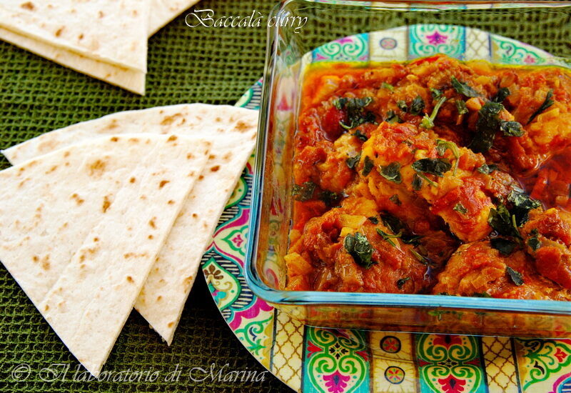 Curry di baccala alla slow cooker