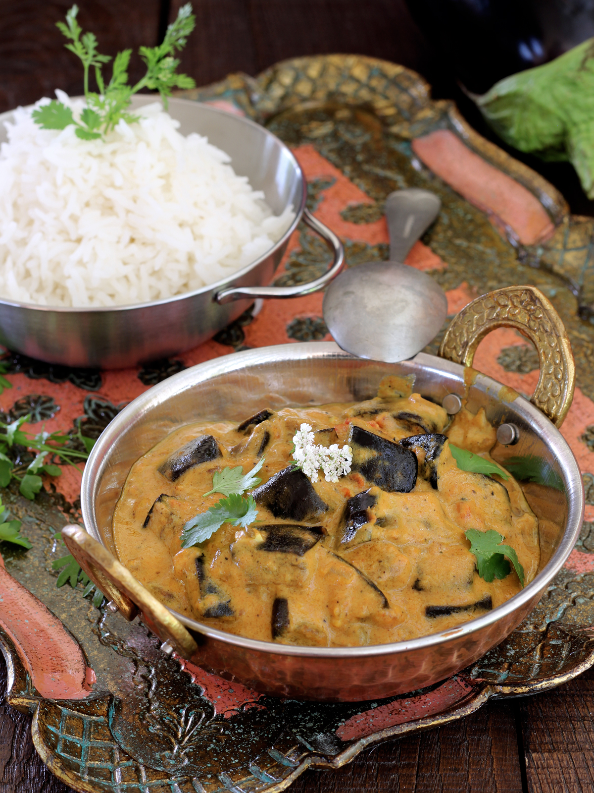 Curry di melanzane