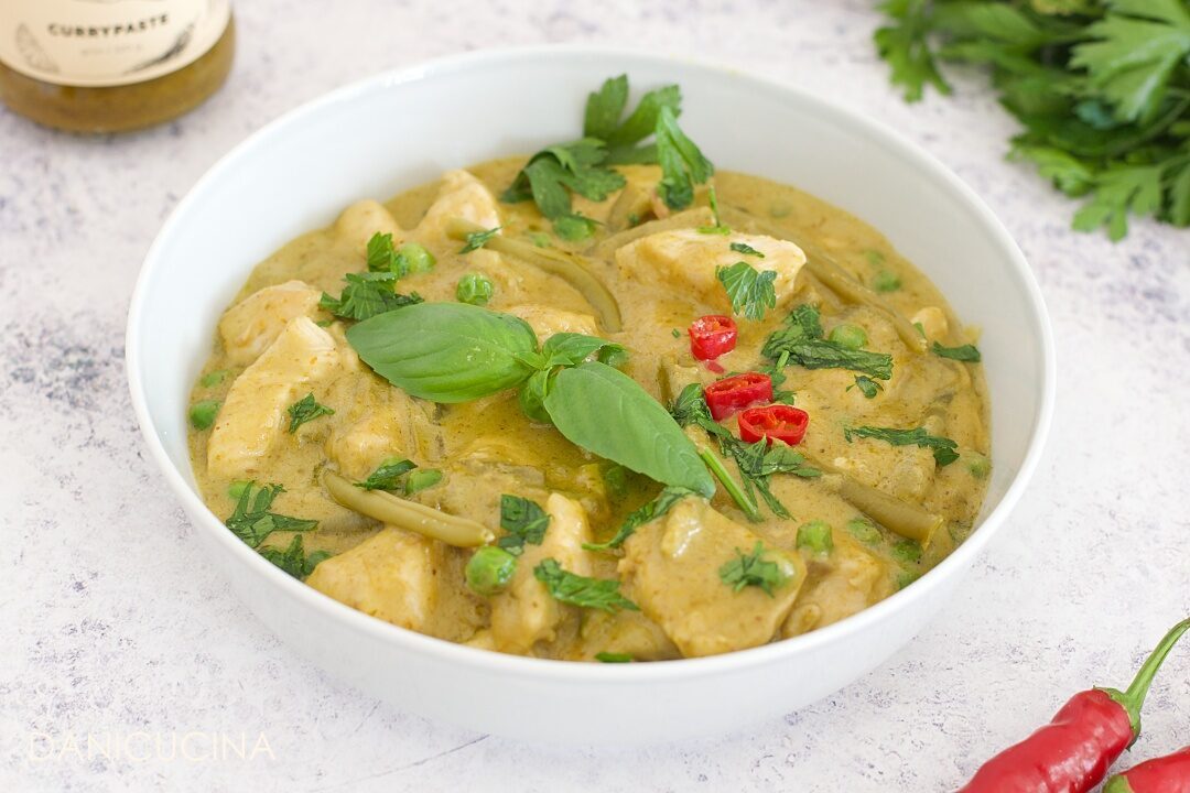 Curry verde di pollo thai