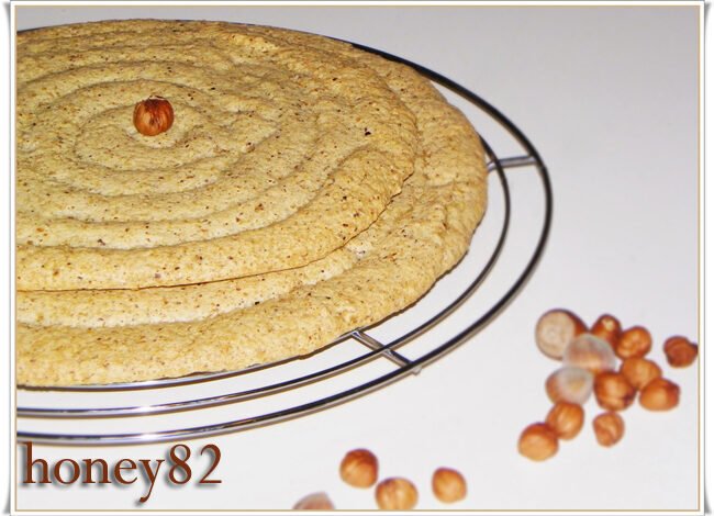 Dacquoise alle nocciole