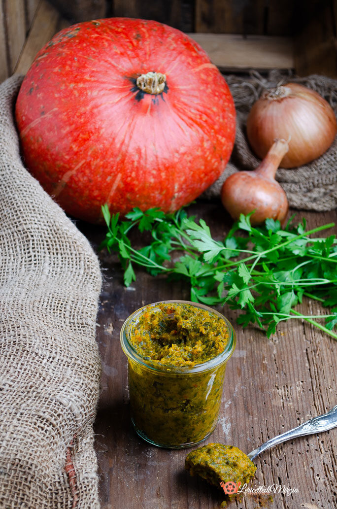 Dado vegetale alla zucca fatto in casa