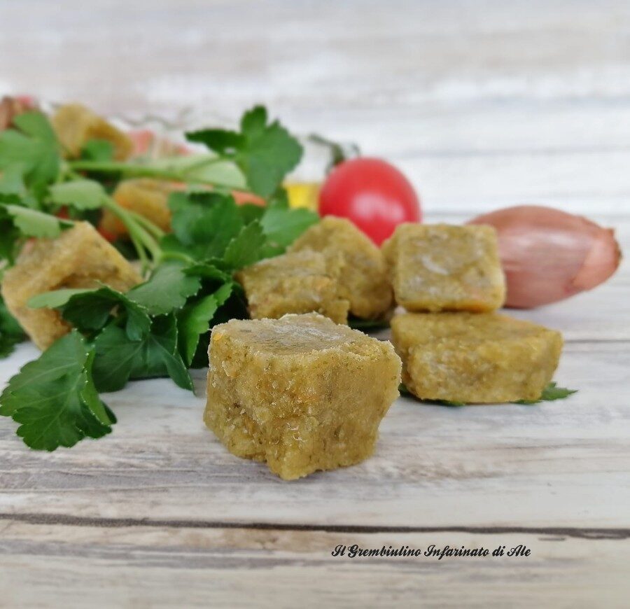Dado vegetale fatto in casa