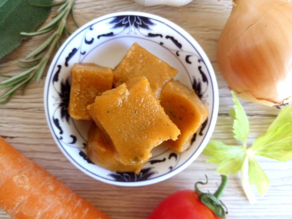 Dado vegetale fatto in casa