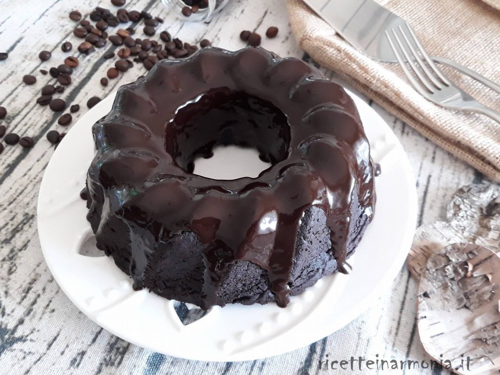 Dark chocolate bundt cake