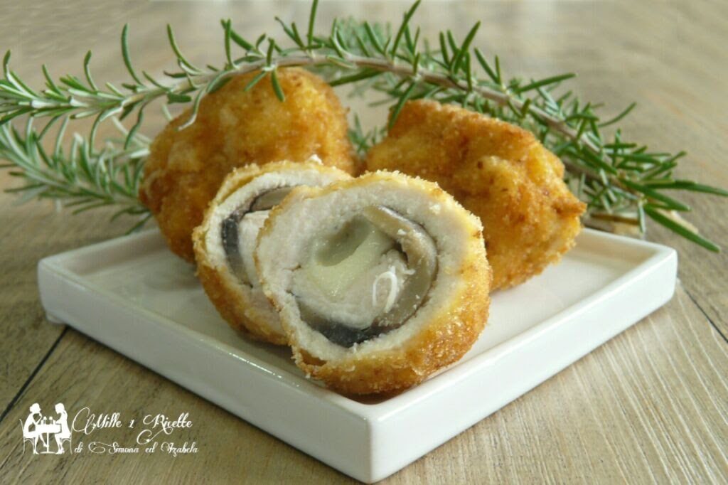 De volaille ai funghi e provola