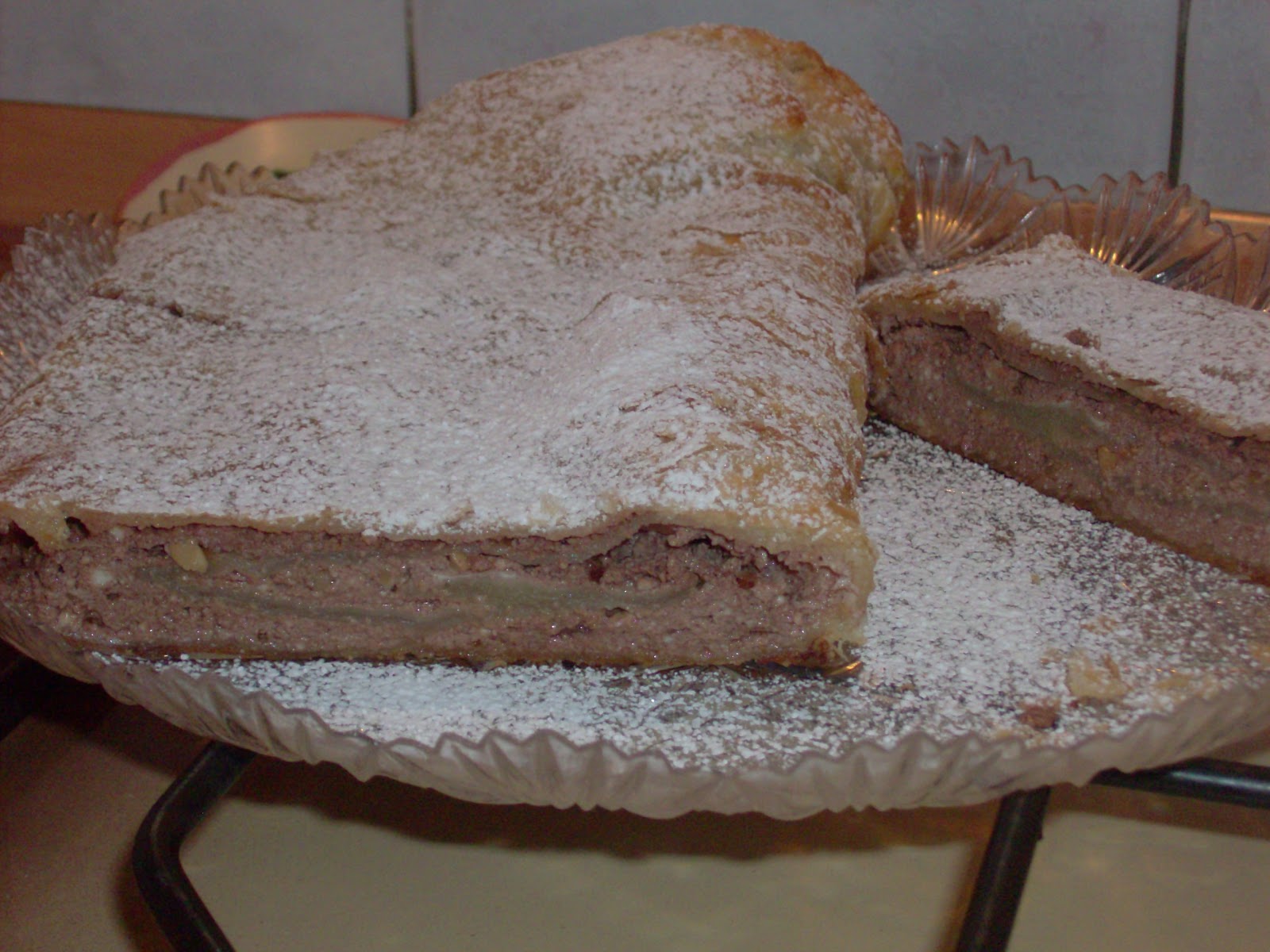DELIZIA SFOGLIATA DI RICOTTA E NUTELLA