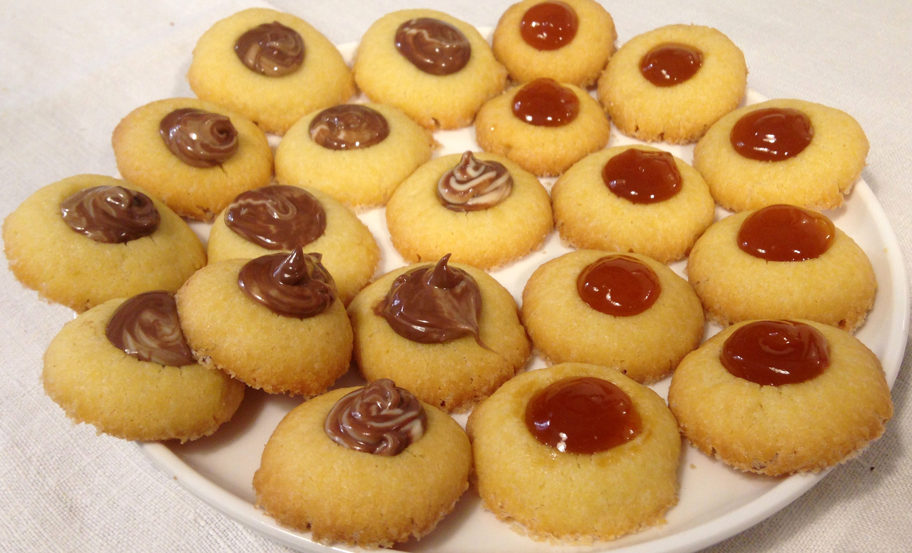 Delizie alla marmellata e nutella