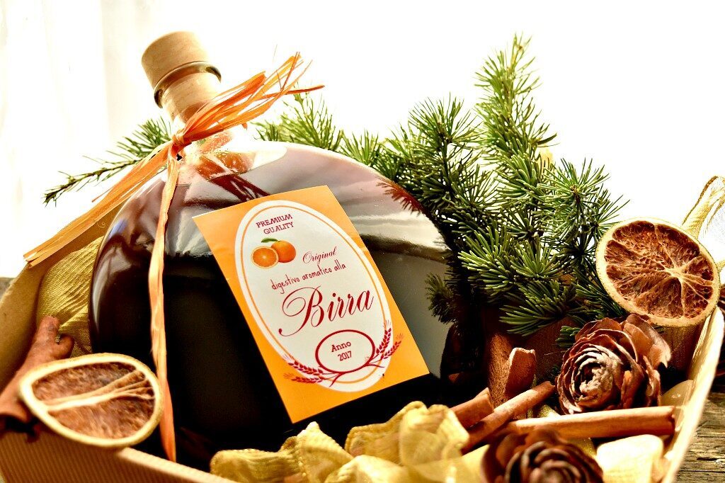 Digestivo alla birra, un liquore aromatico