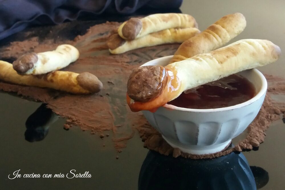 Dita di strega – ricetta dolce di halloween