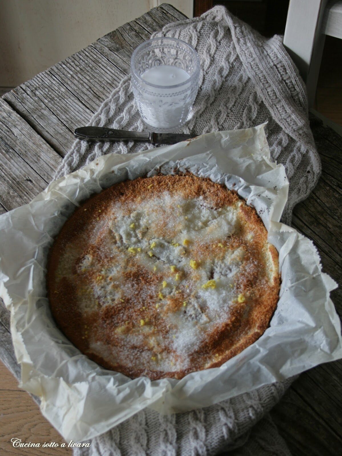 Dolce al latte di cocco e limone