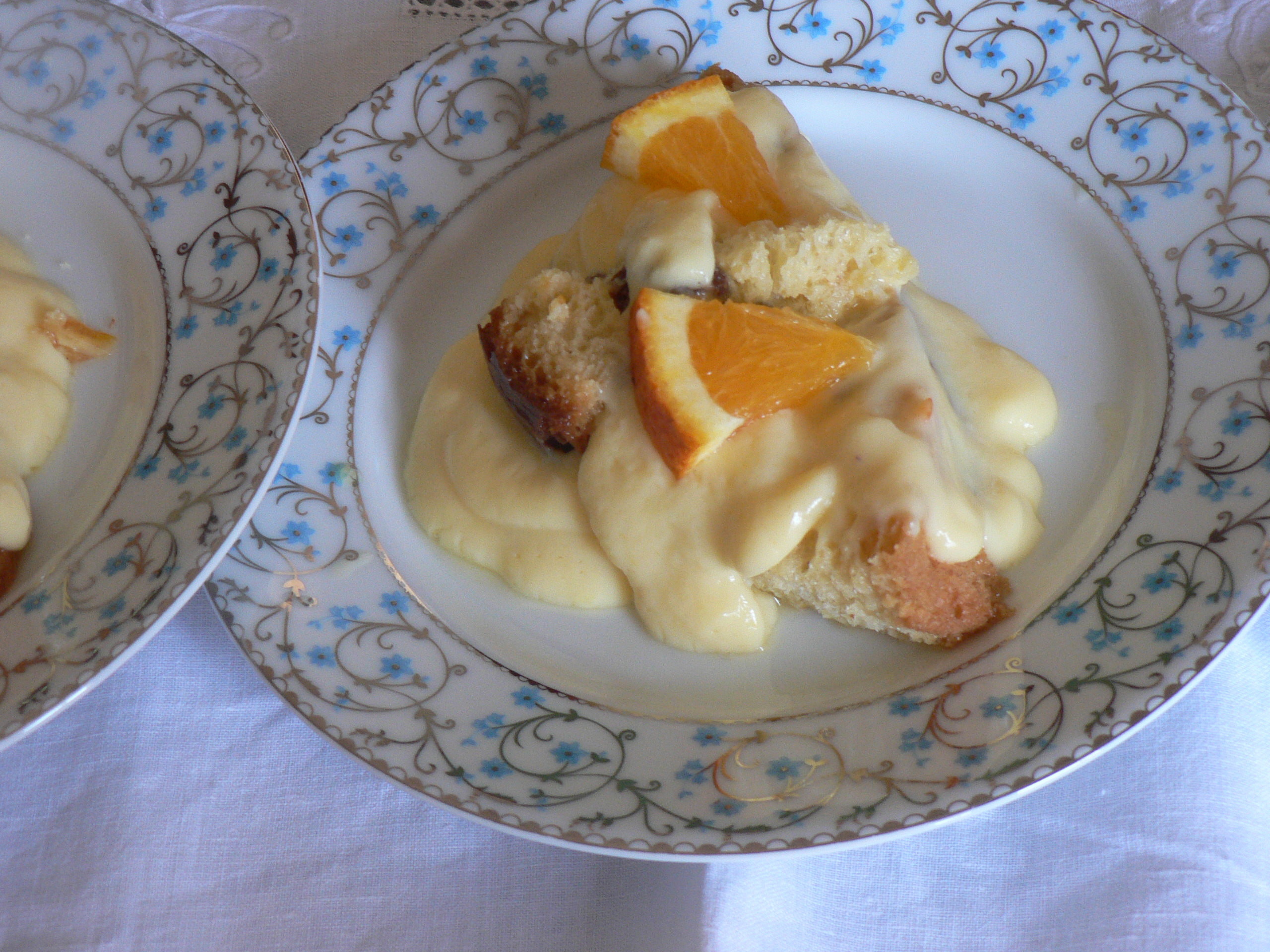 Dolce al panettone e crema all’arancia | noi due in cucina