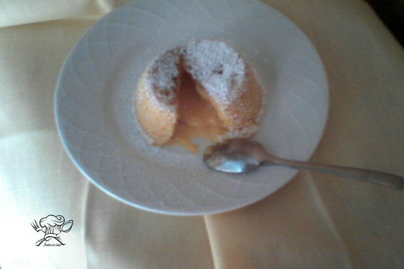 Dolce bianco dal cuore tenero