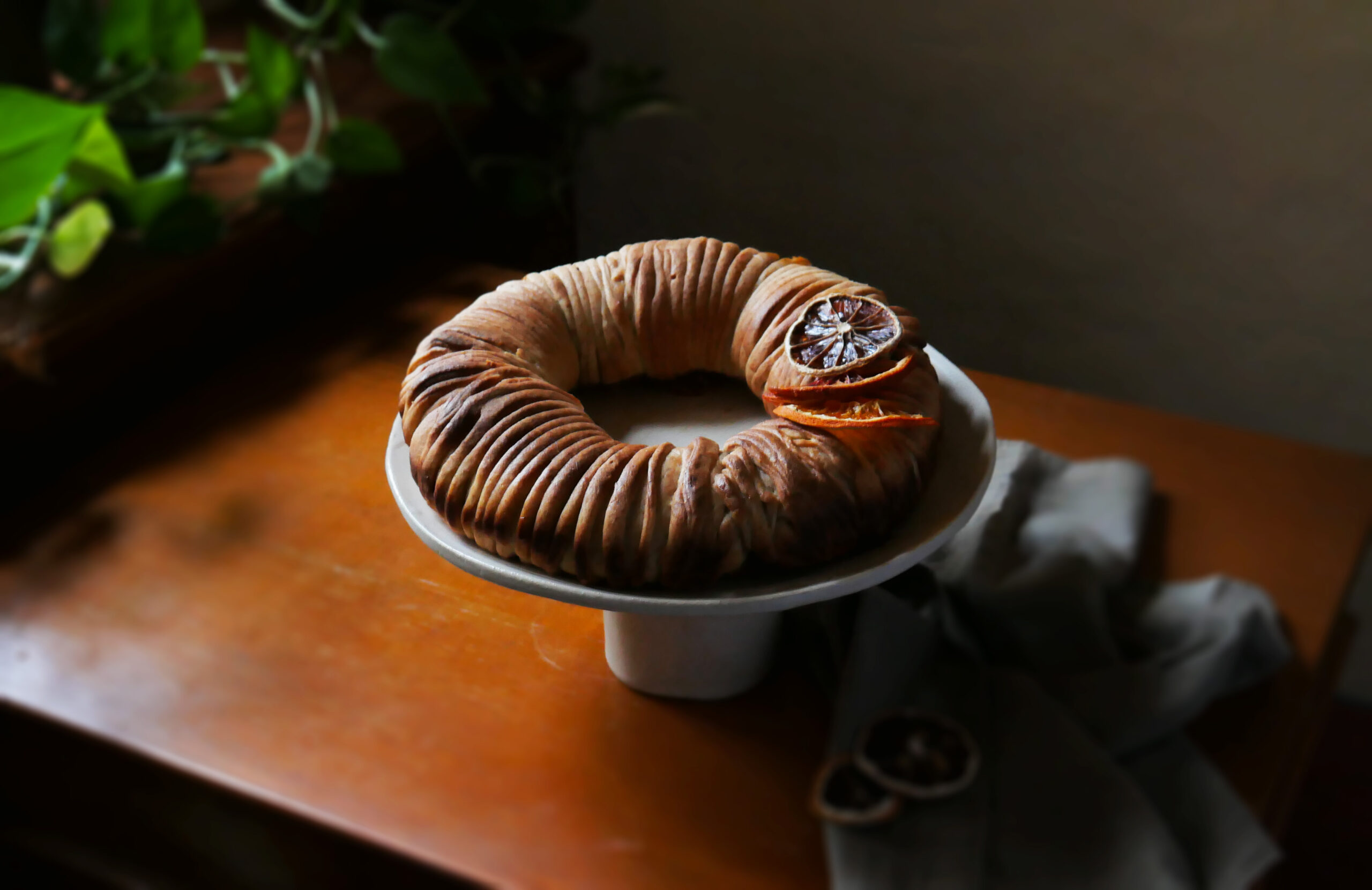 Dolce brioche gomitolo di lana | senza uova