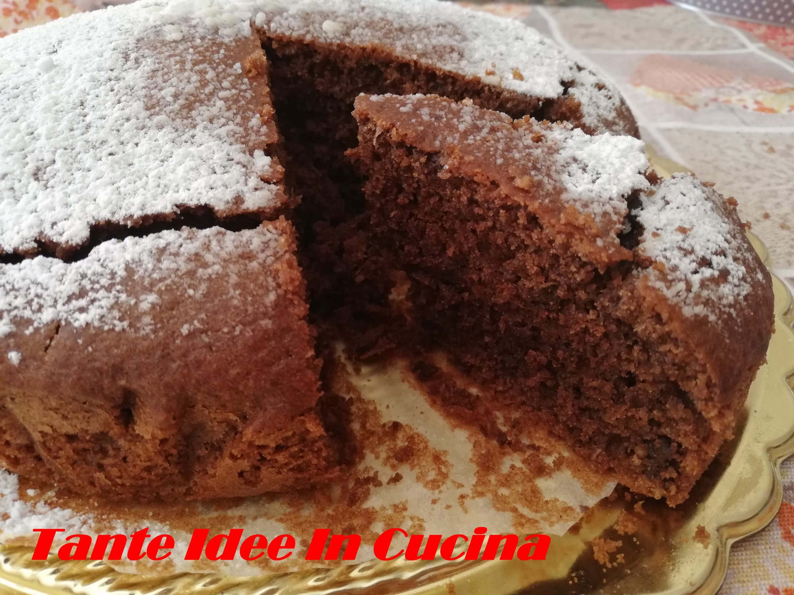 Dolce cioccolato e cocco