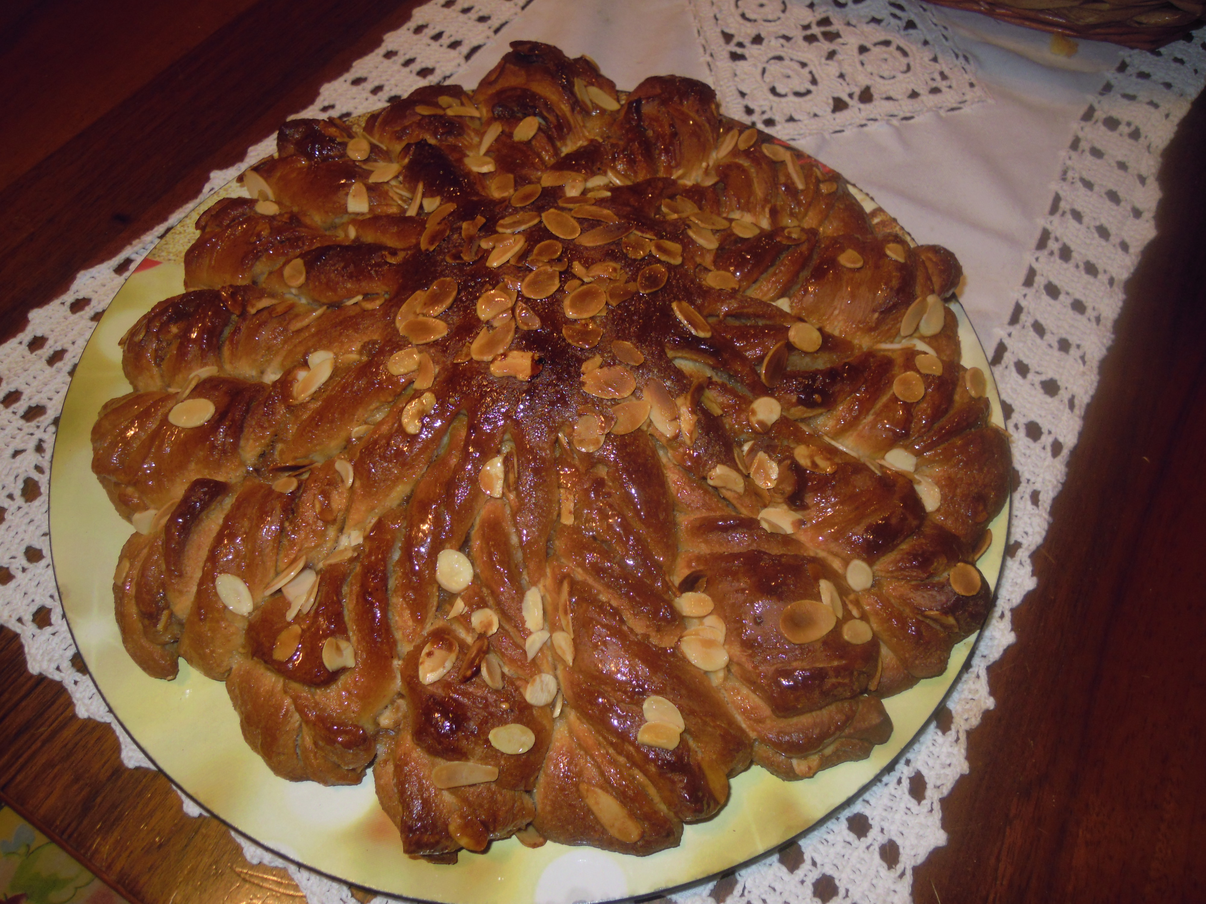 Dolce colazione di pasta brioche
