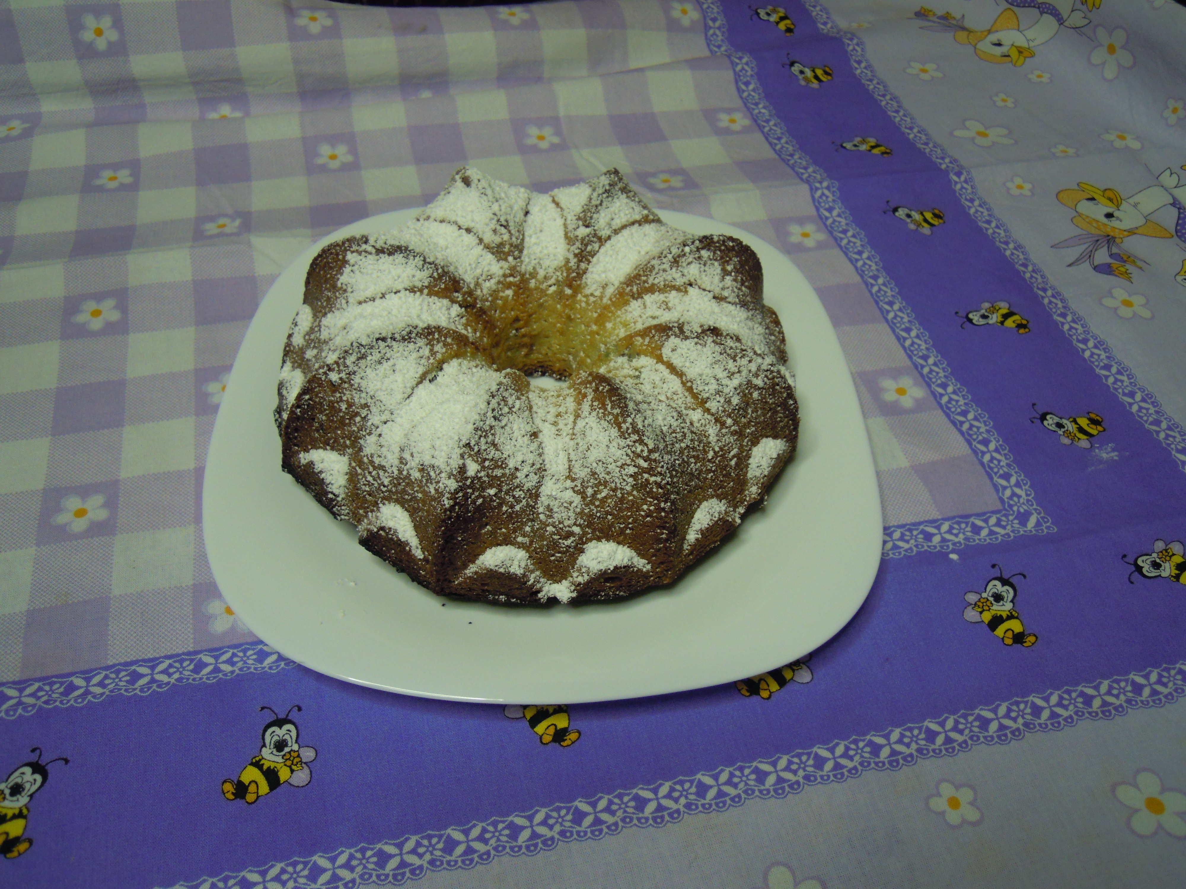 Dolce con farina di cocco e yogurt