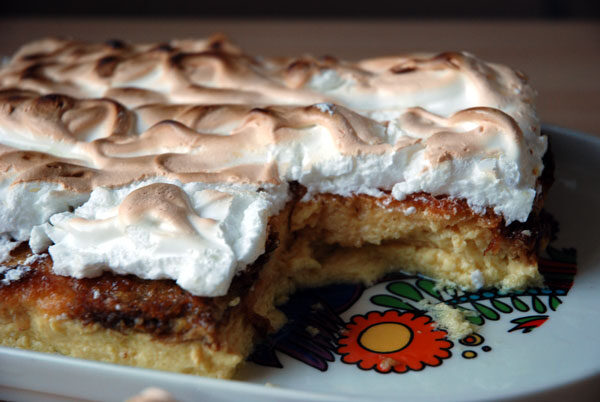 Dolce cremoso meringato