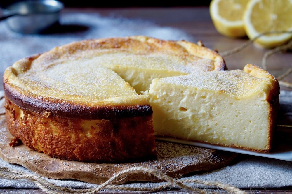 Dolce di ricotta e limone