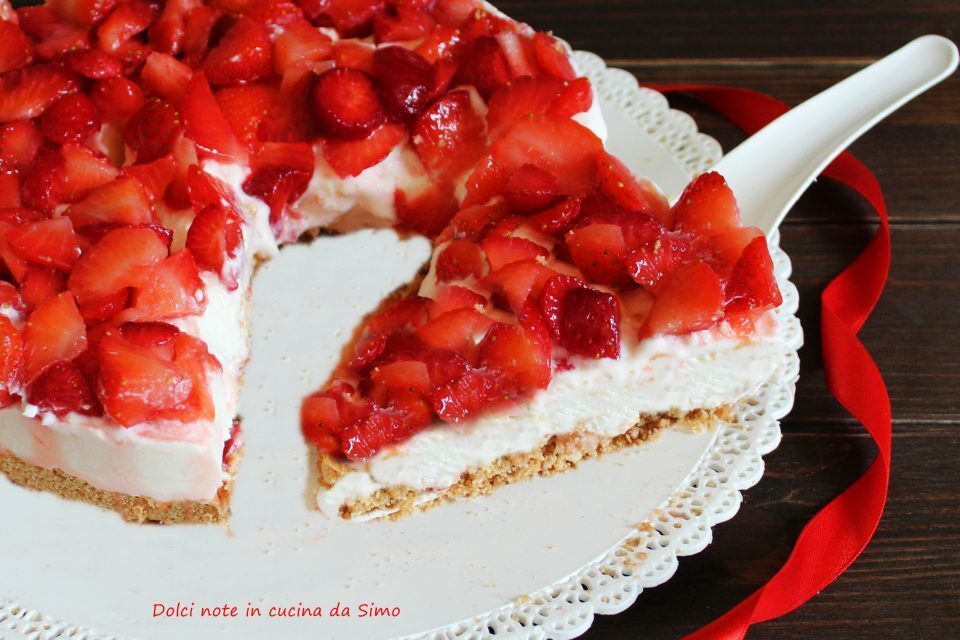 Dolce freddo alle fragole
