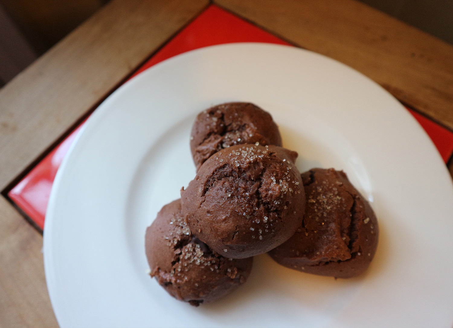 Dolcetti al cioccolato senza burro