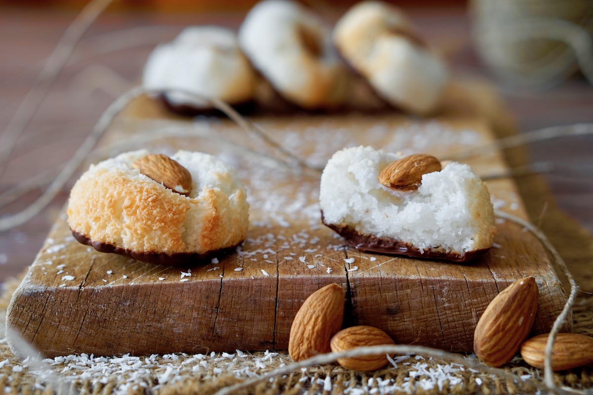 Dolcetti al cocco e cioccolato