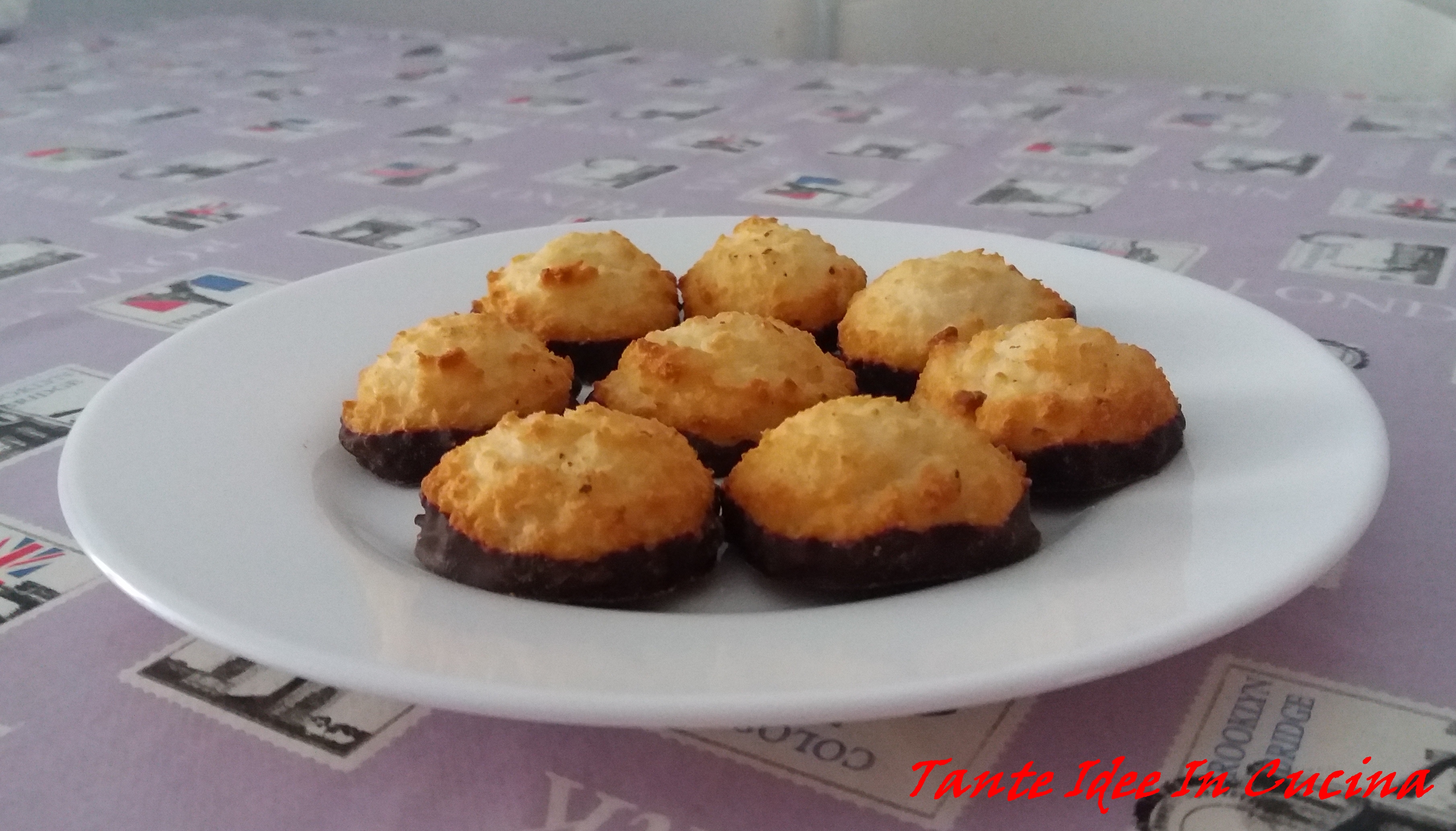 Dolcetti al cocco e cioccolato