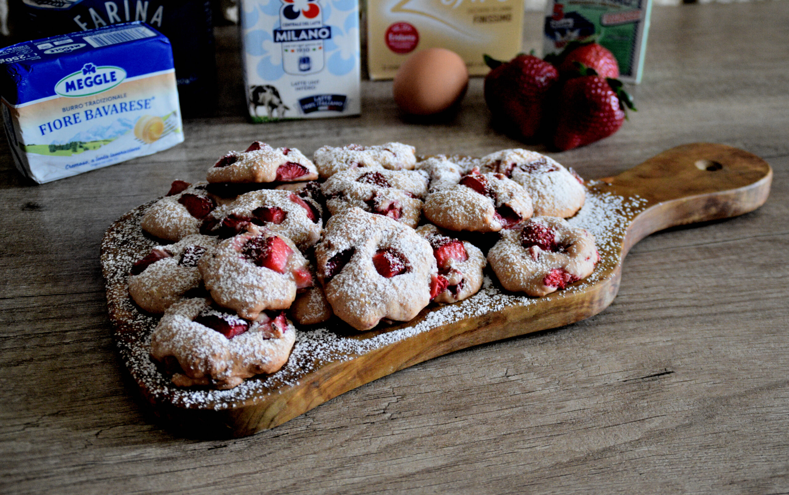 Dolcetti alle fragole: biscotti morbidi golosissimi