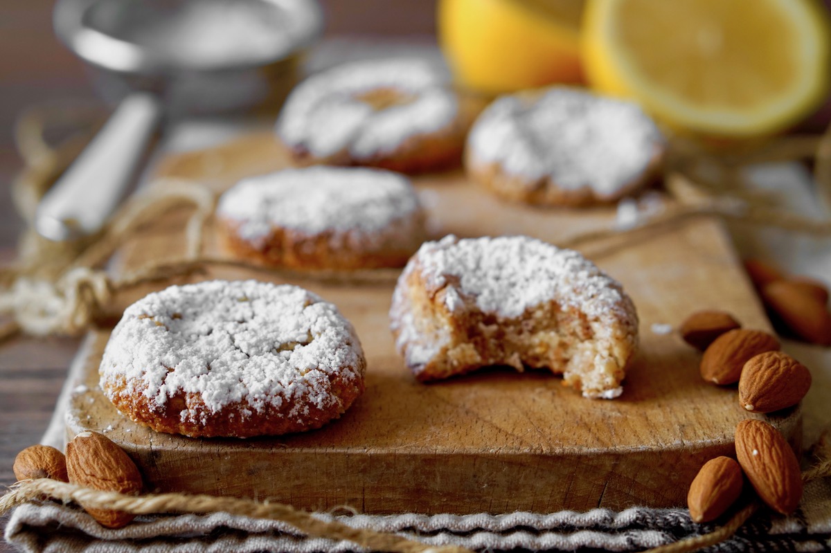 Dolcetti alle mandorle e limone