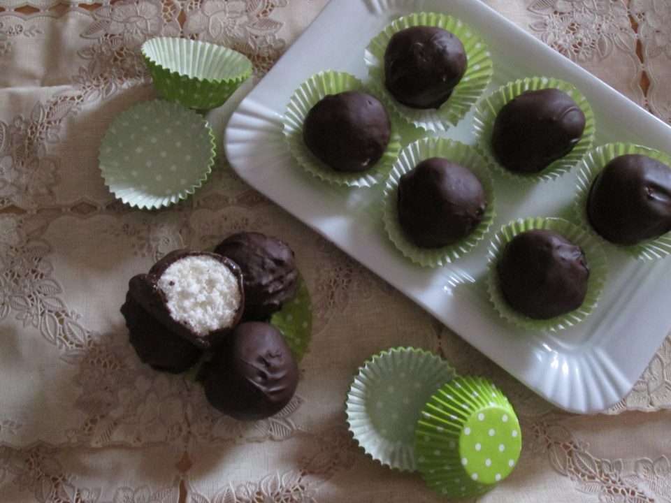 Dolcetti cocco e cioccolato