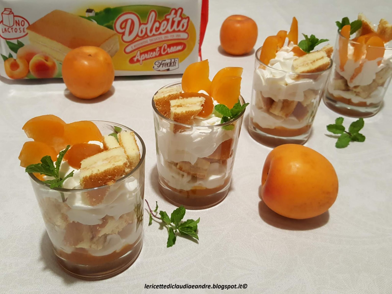 Dolcetto all’albicocca no lactose