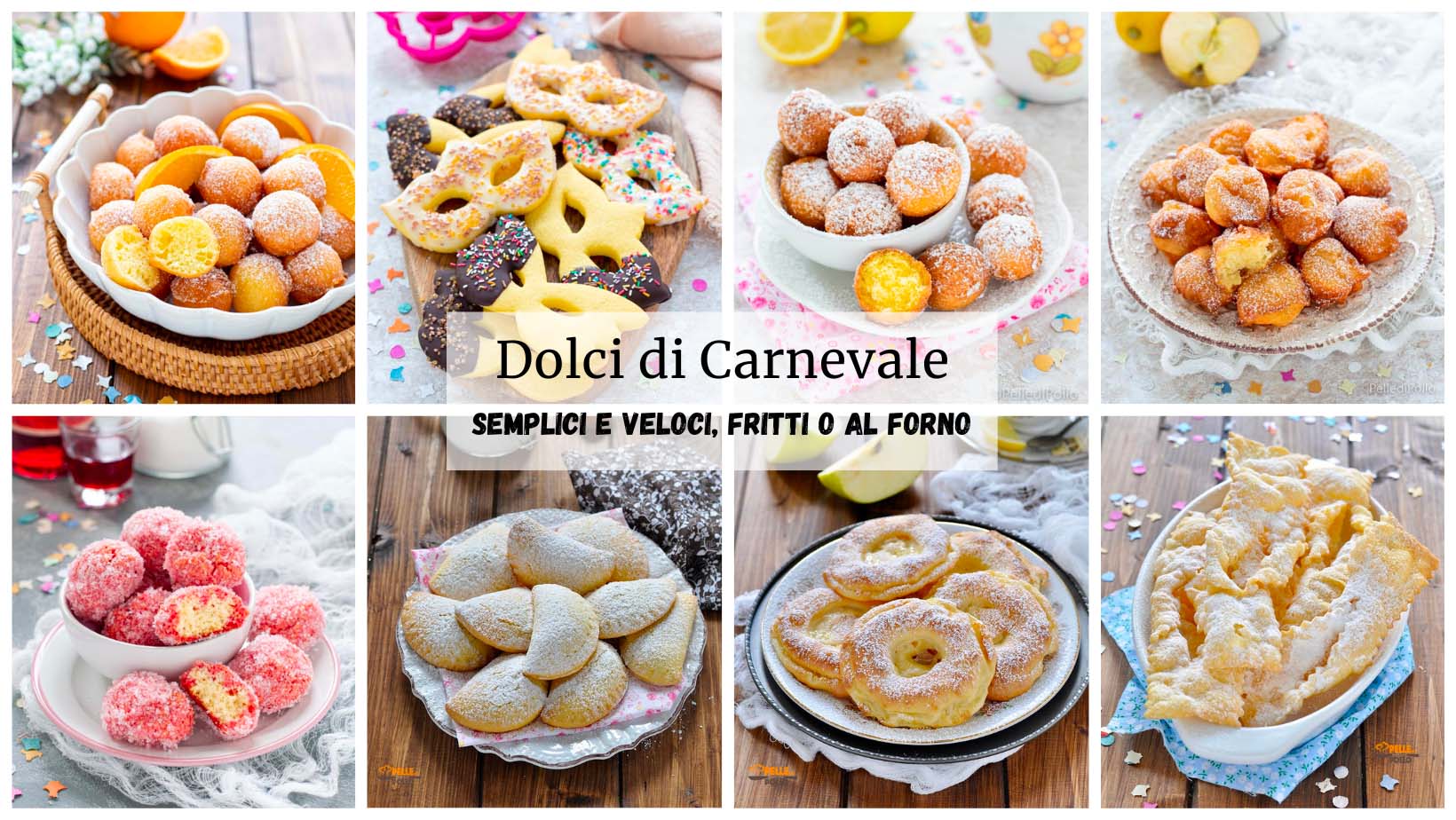 Dolci di carnevale semplici e veloci