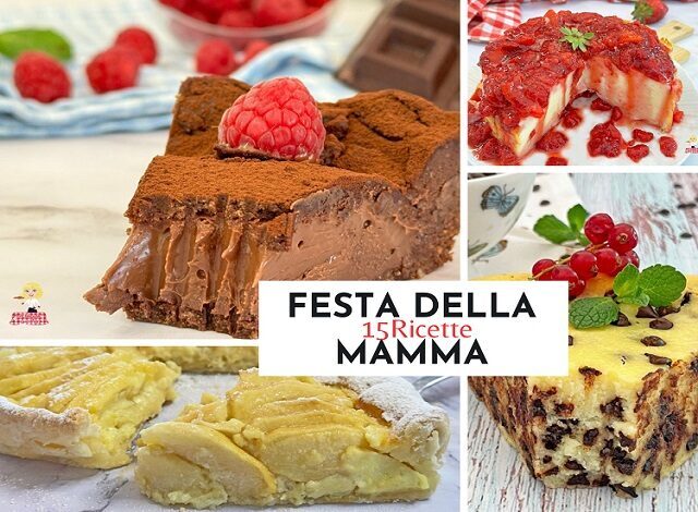 Dolci facili per la festa della mamma anche meglio di un regalo