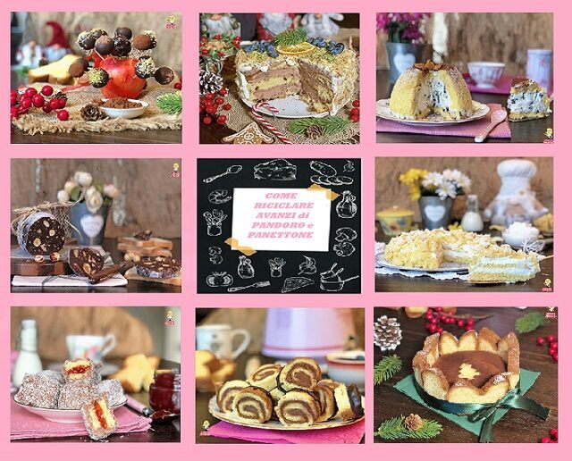 Dolci veloci con panettone e pandoro