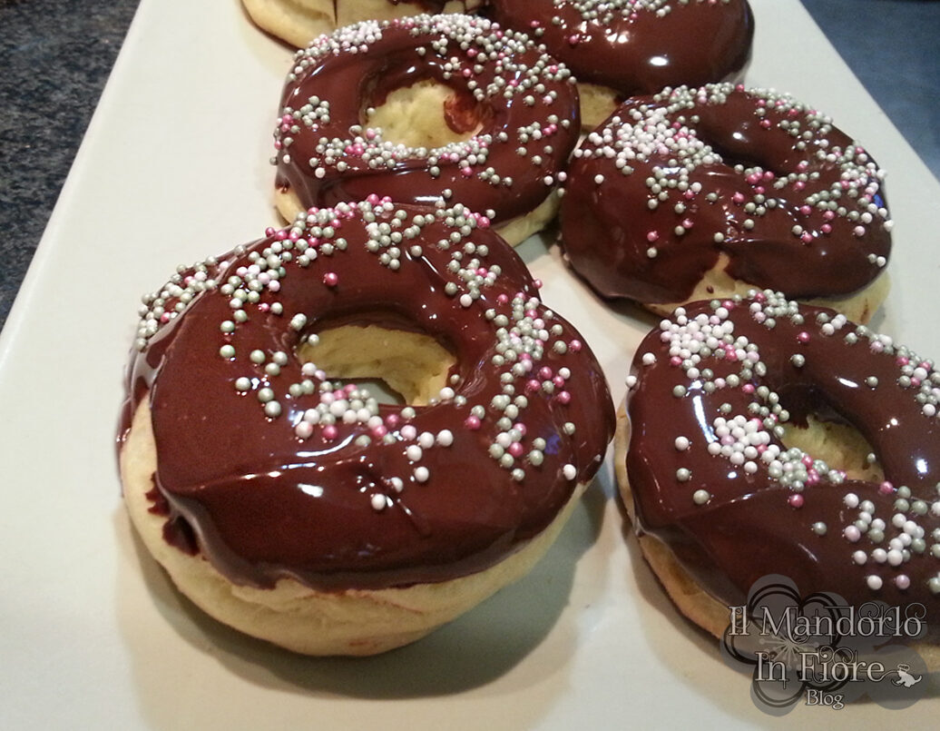 Donut al forno con lievito madre