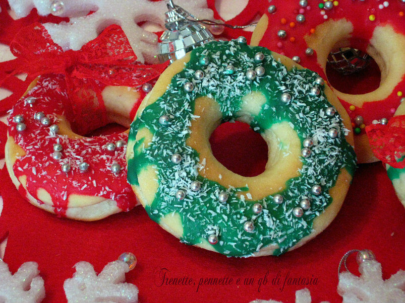 Donuts al forno…versione natalizia