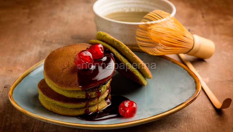 Dorayaki al tè matcha: dal giappone una dolce coccola senza lattosio