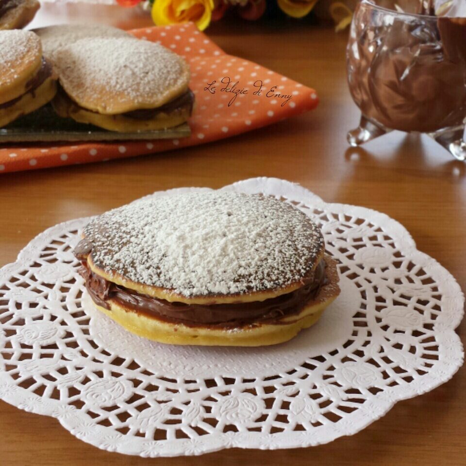 Dorayaki alla Nutella